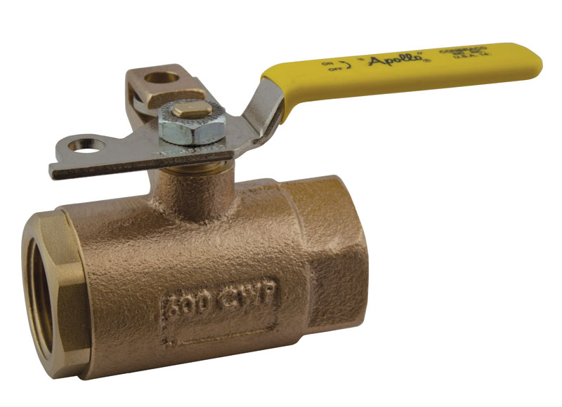 Apollo Bronze Pad Locking Ball Valve Apollo Bronze Pad Locking Ball Valvee