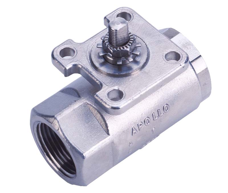 Apollo 76-AR Series Stainless Steel Actuator Ready Ball Valve